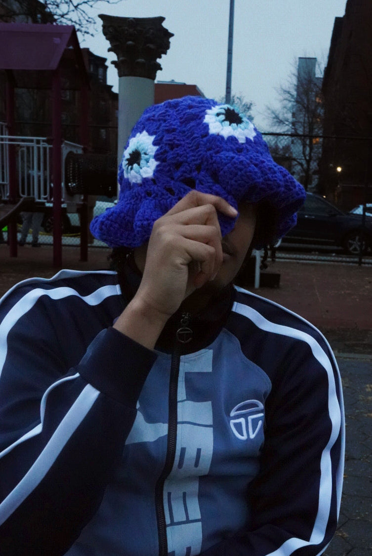 Royal Blue Nazar Hat