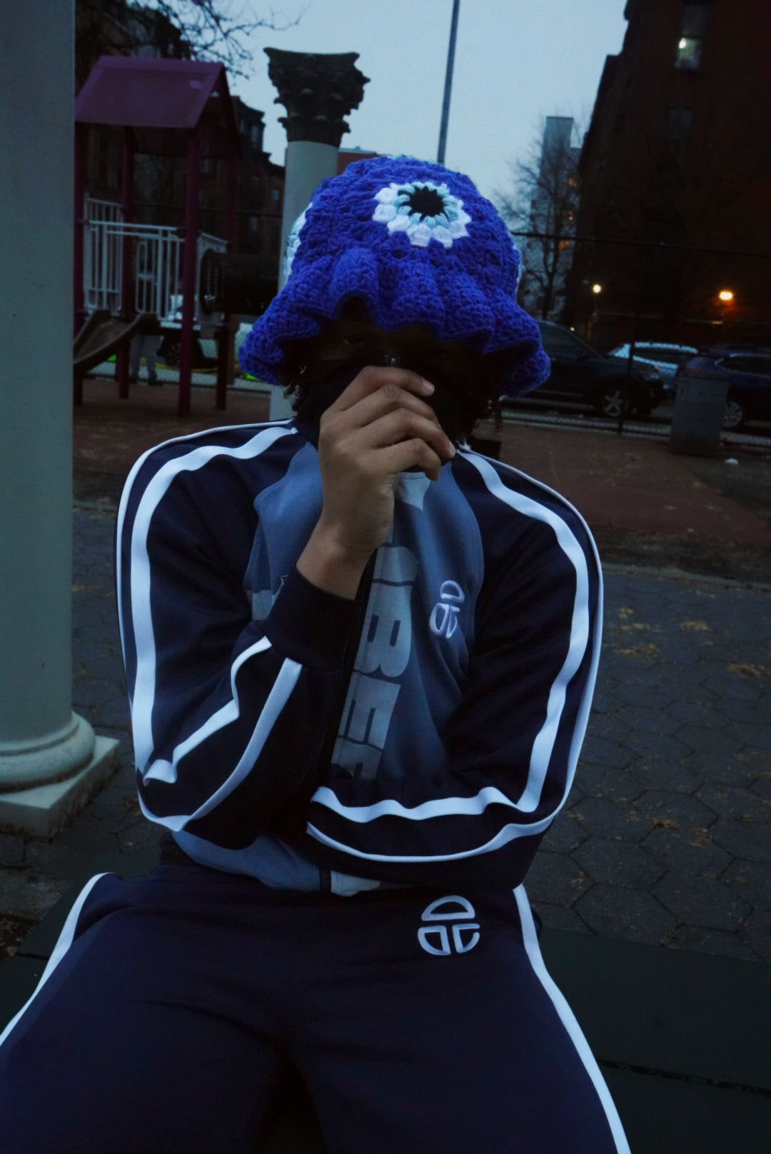 Royal Blue Nazar Hat