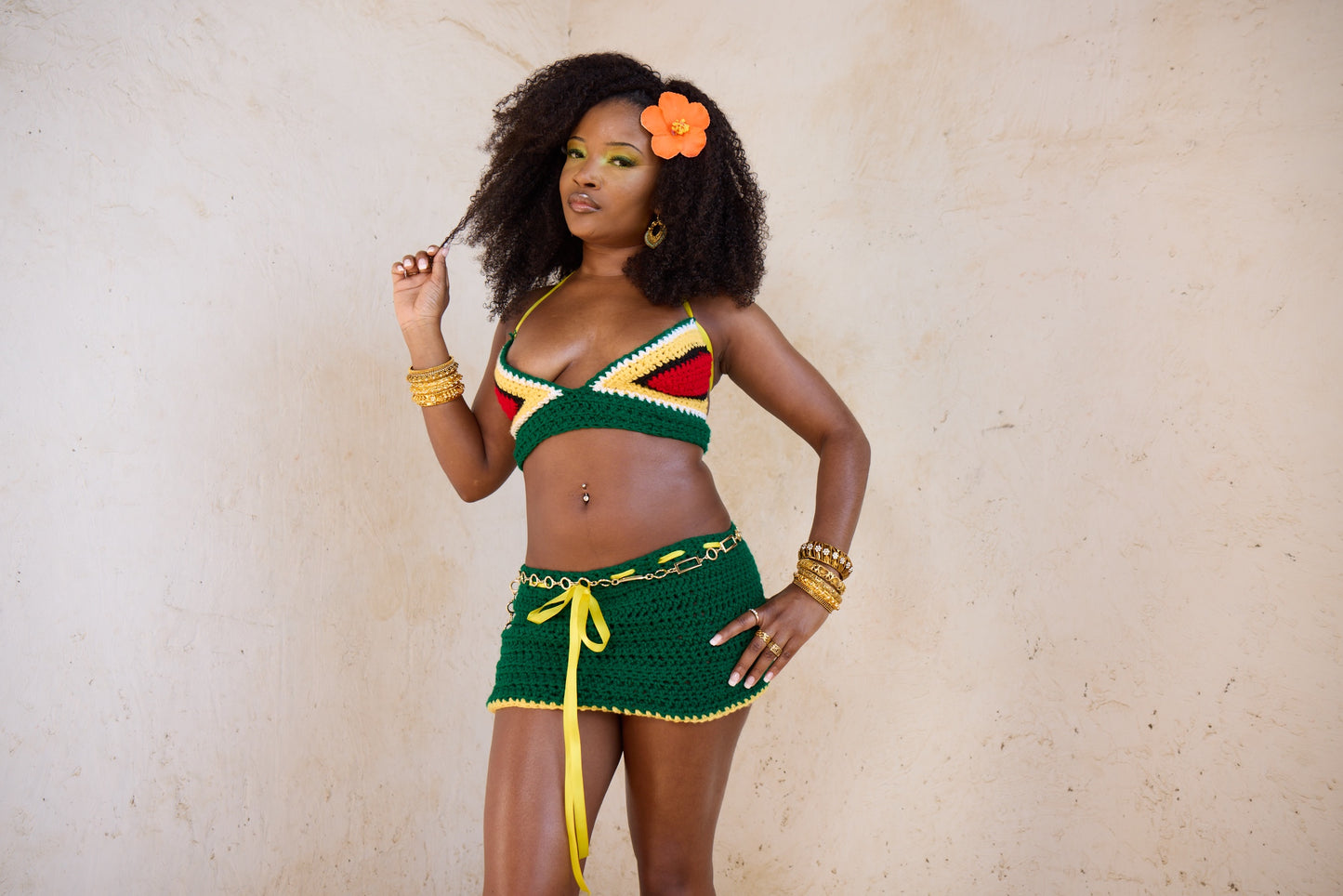 Sweet Guyana Skirt Set